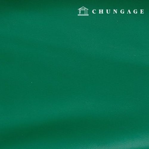 Artificial leather fabric Plain leather material Eco-friendly synthetic leather Waterproof cloth Simple leather Green Hanma