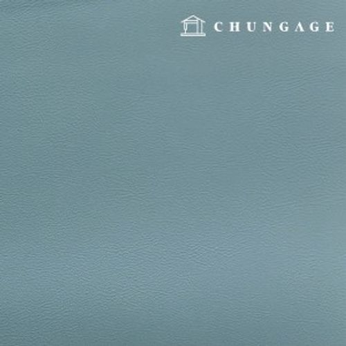 Artificial leather fabric Plain leather material Eco-friendly synthetic leather Waterproof cloth Simple leather City blue Hanma