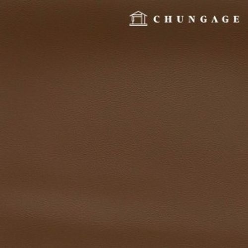 Artificial leather fabric Plain leather material Eco-friendly synthetic leather Waterproof cloth Simple leather Cocoa Hanma