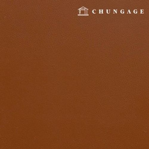Artificial leather fabric Plain leather material Eco-friendly synthetic leather Waterproof cloth Simple leather Cinnamon Hanma