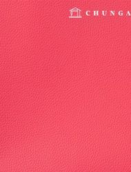 Artificial leather fabric, embossed leather material, eco-friendly synthetic leather, waterproof fabric, off-leather, hot pink, Hanma