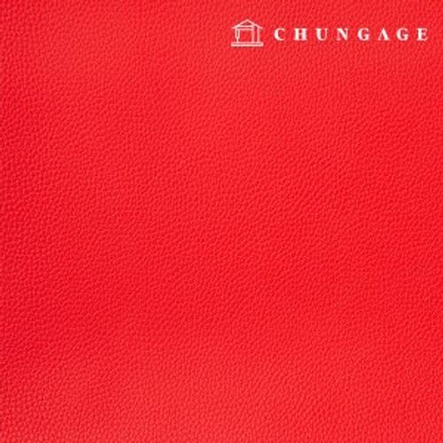 Artificial leather fabric, embossed leather material, eco-friendly synthetic leather, waterproof fabric, off-leather, Red Hanma