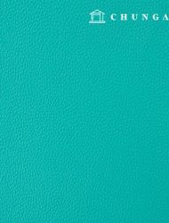 Artificial leather fabric, embossed leather material, eco-friendly synthetic leather, waterproof fabric, off-leather emerald, Hanma