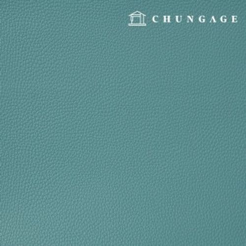 Artificial leather fabric, embossed leather material, eco-friendly synthetic leather, waterproof fabric, off-leather, Indi Blue, Hanma