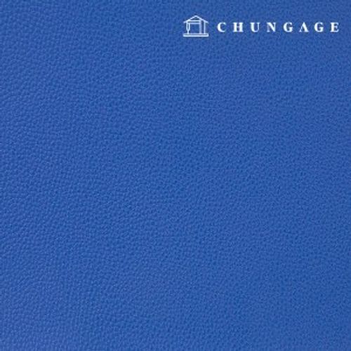 Artificial leather fabric, embossed leather material, eco-friendly synthetic leather, waterproof fabric, off-leather, Blue Hanma