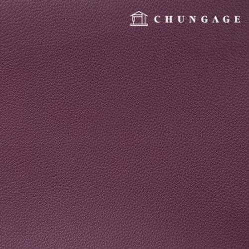 Artificial leather fabric, embossed leather material, eco-friendly synthetic leather, waterproof cloth, off-leather, Purple Hanma