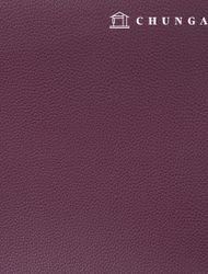 Artificial leather fabric, embossed leather material, eco-friendly synthetic leather, waterproof cloth, off-leather, Purple Hanma