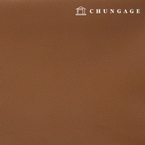 Artificial leather fabric, embossed leather material, eco-friendly synthetic leather, waterproof fabric, off-leather, Brown Hanma