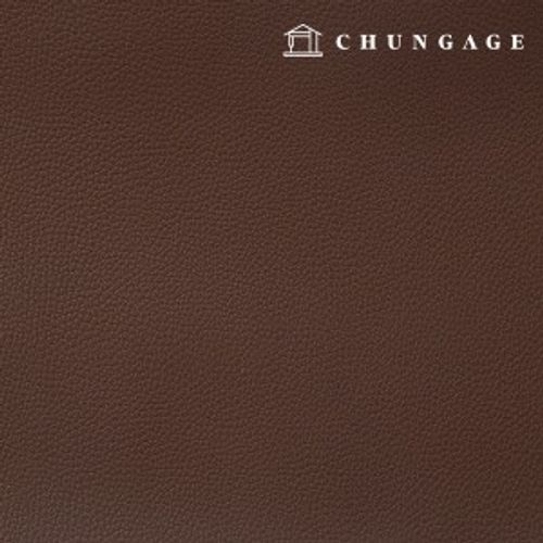 Artificial leather fabric, embossed leather material, eco-friendly synthetic leather, waterproof fabric, off-leather, dark chocolate, Hanma