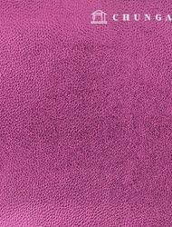 Artificial leather fabric, embossed leather material, eco-friendly synthetic leather, waterproof cloth, off-leather, glossy pink, Hanma