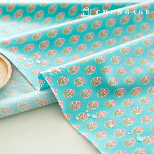 Waterproof Cloth Floral Flower Laminate Waterproof Fabric TPU Suadela