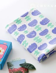 Waterproof Cloth Oxford Fabric Floral Flower Laminate TPU Mamonde