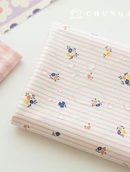 Waterproof Cloth Stripe Floral Flower Laminate Waterproof Fabric TPU Flamelo