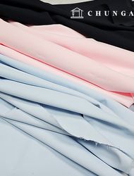 Poly fabric, possibility fabric, four-way spandex, life waterproof, clothing plain fabric, sweet pastel, 3 types