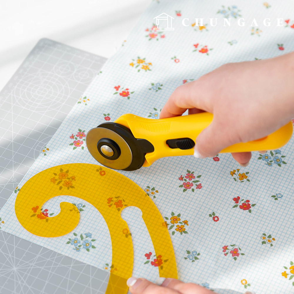 Circular cutter 45mm fabric Paper Leather cutting multi-purpose rotary cutter color random