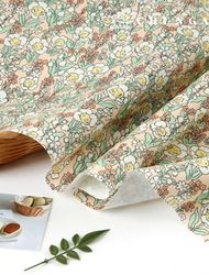 Eco-friendly antibacterial and anti-inflammatory fabric E-DTP cotton 20 count egg flower 3 types