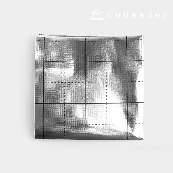 Making a lunch box bag using thermal insulation fabric and aluminum foil insulation sheet 67969