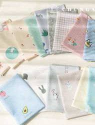 Check Fabric Floral Character Fabric Poly Semi Micro-fiber Wide Width 50 types