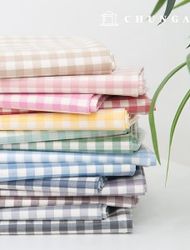Waterproof Cloth Yam-dyed Check Fabric Laminate Waterproof Fabric Non-toxic TPU Gingham Check 14 types of Hanma