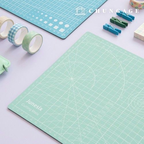 Color cutting mat A4 cutting desk mat cutting board Pad Mint