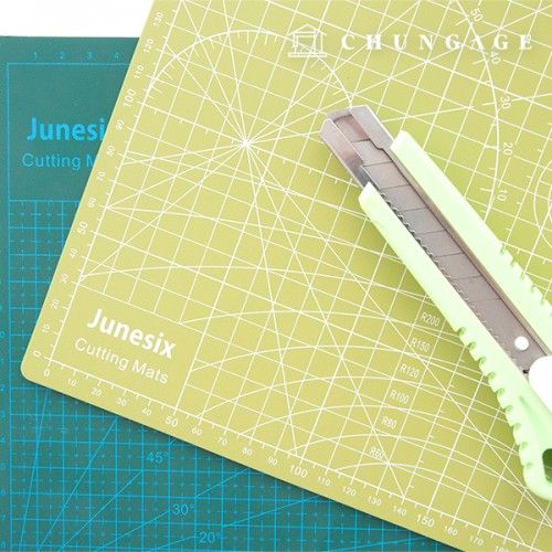 Color Cutting Mat A4 Cutting Desk Mat Cutting Board Pad Green