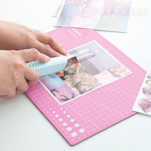 Color cutting mat A4 cutting desk mat cutting board Pad Pink