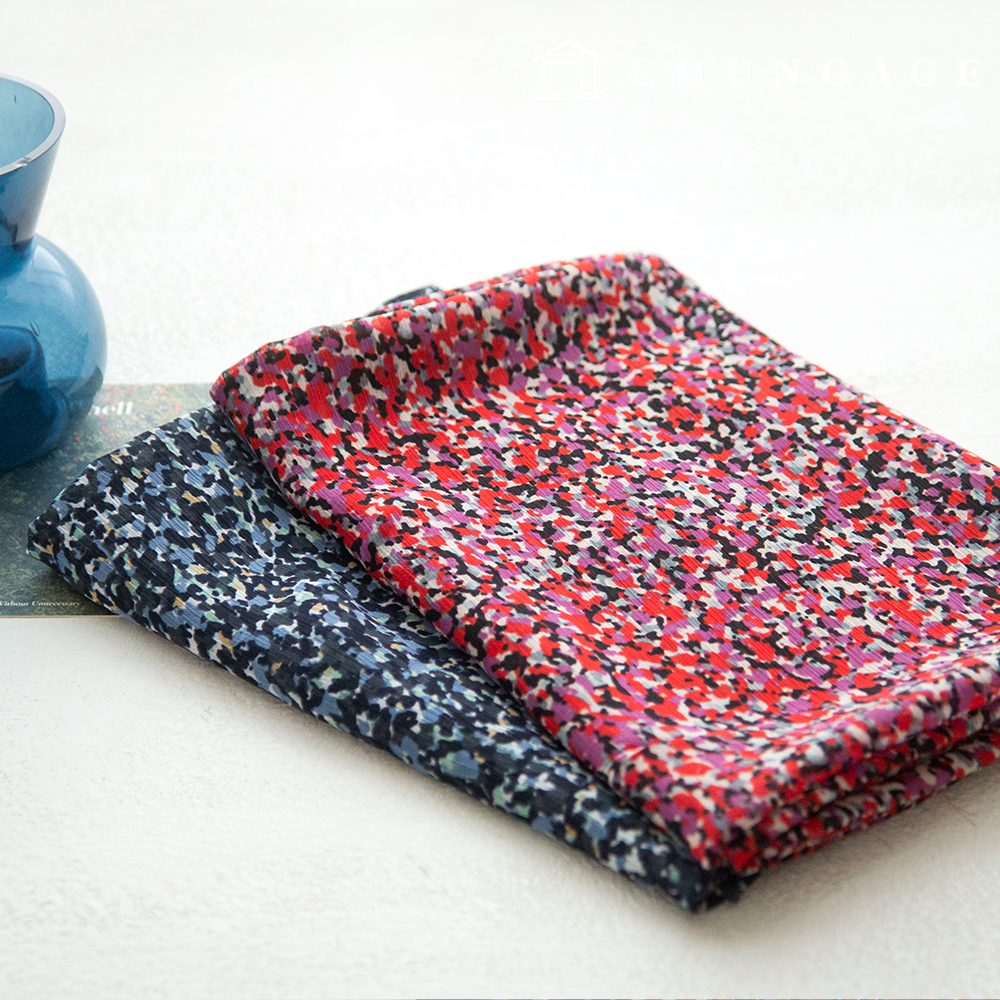 Chiffon Fabric DTP Chiffon Poly Fabric 18 Forming Flow 2 Types