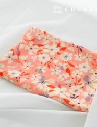 Chiffon Fabric DTP Floral Wide Width Chiffon Poly Fabric 33 Romandy