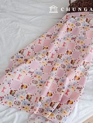 Cotton Fabric 40 count Wide Width Patch Fabric Vintage Fabric Wide Width Playtime