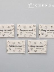 Cotton Label Double-sided Label 5Piece Piece Gujaengi Funny Me Made KL064