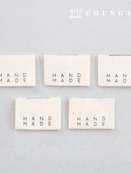 Handmade Label Insert Cotton Label 5Piece Neat Handmade KL065