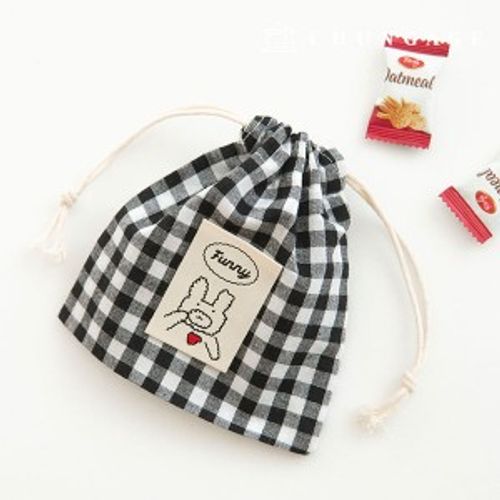 Cotton Label Double-Sided Funny Rabbit Natural 2 Pack KL087