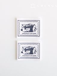 2-piece cotton label double-sided label sewing machine