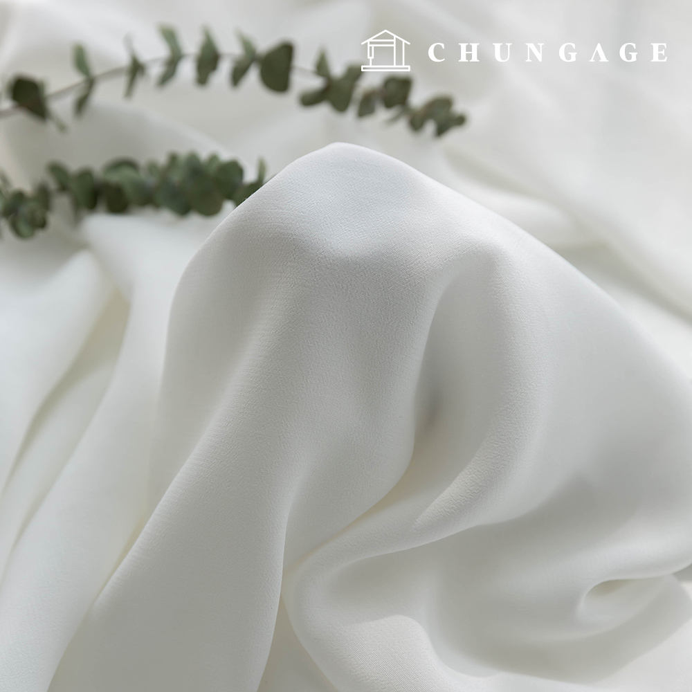Opinion fabric yoru Plain Wide Width Summer fabric whiteivory