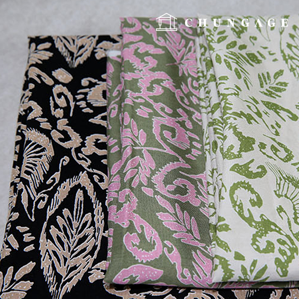 Wide Width Opinion Silk Paisley Leaf 3 Types