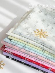 Mesh fabric Lace lining background for filming Christmas glitter stage clothes fabric Wide Width Neju 11 types