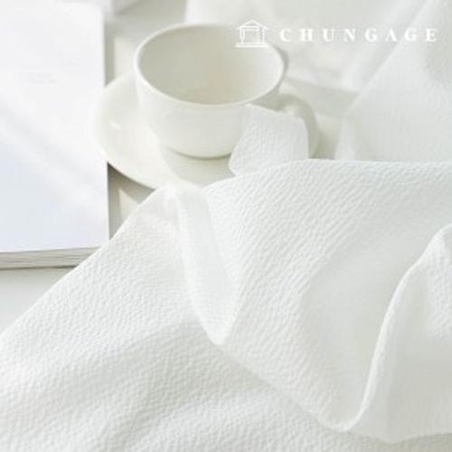 Jijimi Fabric Ripple Fabric Seersucker Summer Wide Width Millet Plain Fabric Ice