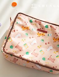 Waterproof Cloth DTP Waterproof Fabric Wide Width Zoo Group Meow Village W090