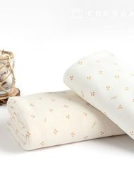 Organic Daimaru Fabric Double-Sided Jacquard Wide Width Elegant Cherry 2 Types