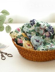 Cotton fabric jacquard flower pattern Flower jacquard Fabric Wide Width Lienne 2 types
