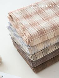 Corduroy Fabric Span Medium Golden 8W Corduroy Fabric Wide Width Winter Fabric Glen Check 5 Types