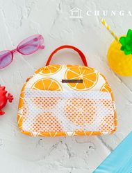 Waterproof Cloth DTP Waterproof Fabric Wide Width Pattern Fabric Orange Fiber W115