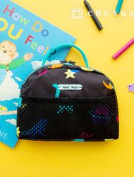 Waterproof Cloth DTP Waterproof Fabric Wide Width Zoo Group Neon Dino W122