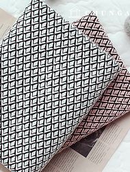 Poly fabric jacquard cotton blend Span Clothing Jacquard Fabric Midi Dye 2 types