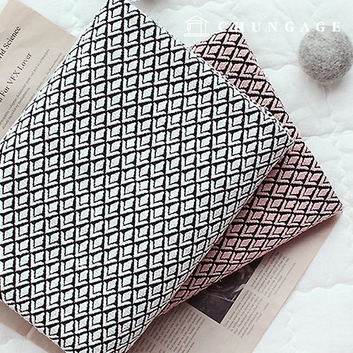 Poly fabric jacquard cotton blend Span Clothing Jacquard Fabric Midi Dye 2 types