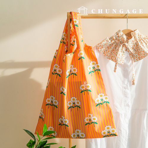 Waterproof Cloth DTP Waterproof Fabric Wide Width Stripe Flower Fabric Smile Daisy W137