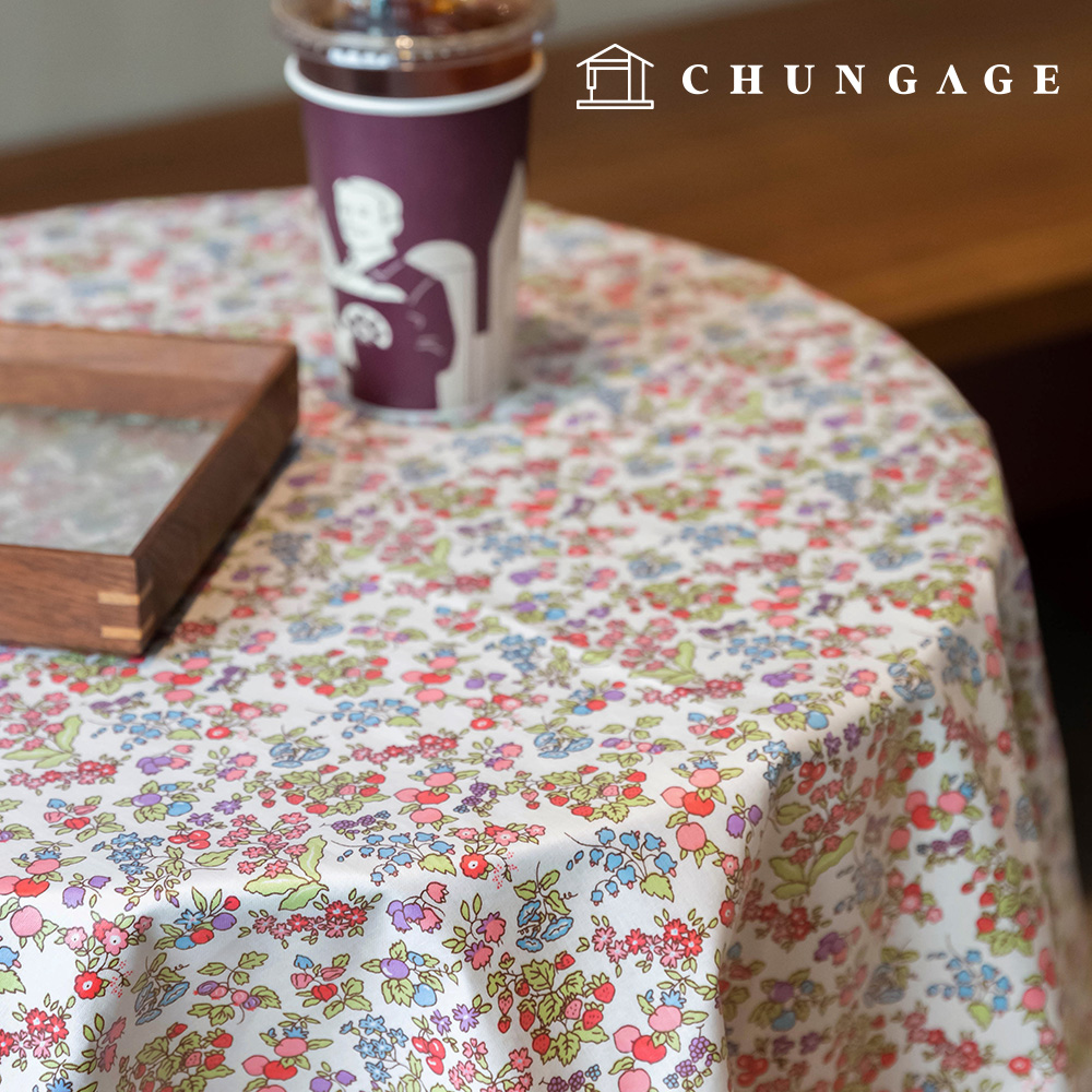 Waterproof Cloth Flower Fruit Laminate Waterproof Fabric TPU Preberry