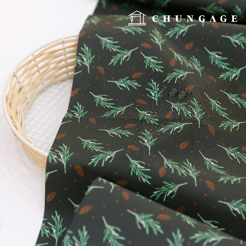 Emotional Camping DTP Fabric Cotton-like Waterproof Cloth Wide Width Fragrance W069 Fresh