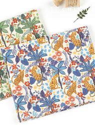 Eco-friendly antibacterial and anti-inflammatory fabric E-DTP cotton 20 count wild sheep 2 types