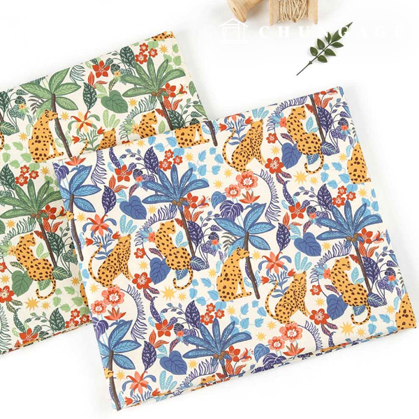 Eco-friendly antibacterial and anti-inflammatory fabric E-DTP cotton 20 count wild sheep 2 types